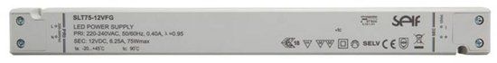 Self Electronics SLT75-12VFG LED-driver Constante spanning 75 W 0 - 6.25 A 12.0 V/DC