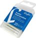 Läufer 10200 Vervangende vezelinzetstukken voor Läufer glasvezelgumstift, 20 reservekwasten voor glasgum