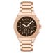 Armani Exchange Sync AX4188 Heren Horloge Rosékleurig/Bruin Staal Ø42mm