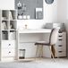 Prolenta Maison Exclusive - Bureau, wit, 100 x 40 x 76 cm