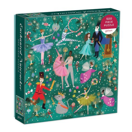 Galison Enchanted Nutcracker 500 Piece Puzzle