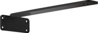 Vevor Plankbeugels 261 x 100 x 45 mm, 6 stuks, zware zwevende plankbeugels, 5 mm dikke matzwarte L-plankbeugel, stalen plankbeugels met een draagvermogen van 72,6 kg