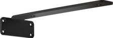 Vevor Plankbeugels 261 x 100 x 45 mm, 6 stuks, zware zwevende plankbeugels, 5 mm dikke matzwarte L-plankbeugel, stalen plankbeugels met een draagvermogen van 72,6 kg