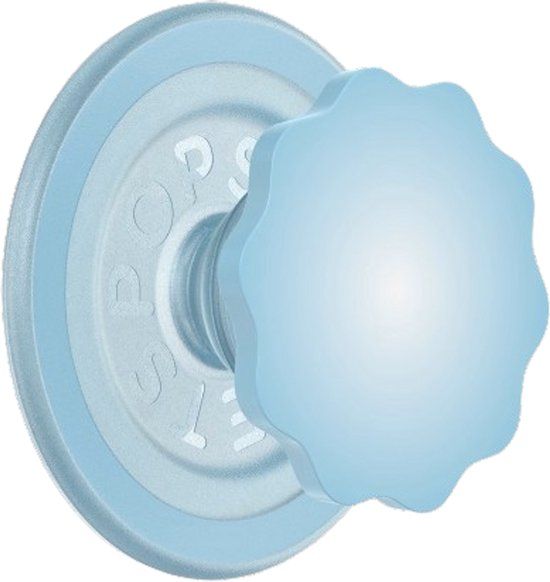 PopSockets PopGrip MagSafe Round - Molded Flower Blue Sigh