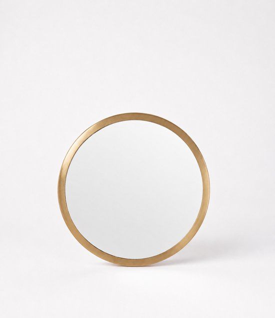 vtwonen Wandspiegel Metaal Goud Zon 30 cm