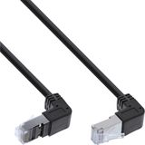 InLine S-76603SU-2.36 netwerkkabel Zwart 2,36 m Cat6 S/FTP (S-STP) Rond