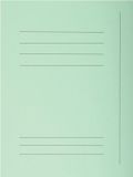 Exacompta SUPER 210 Pak van 50 dossiermappen met 3 kleppen. 24x32cm - Lichtgroen