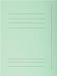 Exacompta SUPER 210 Pak van 50 dossiermappen met 3 kleppen. 24x32cm - Lichtgroen