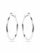 Dierax Boucles d'oreilles avec plaque argent
