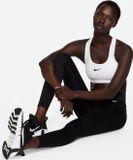 Nike Dri-FIT Swoosh Sportbeha - Dames - Wit - Maat L