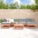 Prolenta Maison Exclusive - Ensemble de salon de jardin 7 pièces en bois massif de douglas
