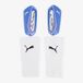 Puma Ultra Light Sleeve scheenbeschermers wit blauw - Maat L