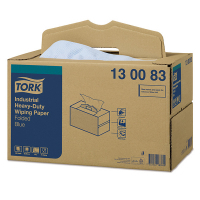 Tork 130083 Poetspapier blauw 3-laags (200 doeken) - in W7-Handy Box