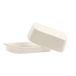 Cosy & Trendy Boterpot - Rechthoekig - 19.5 cm x 12 cm x 7 cm - Wit