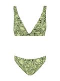 Shiwi Amy Bikini Set Daisy Bouquet Green