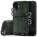 SURAZO Echt leren achterhoesje voor Apple iPhone 16