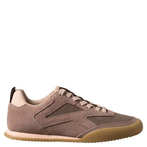 Calvin Klein suède sneakers - taupe