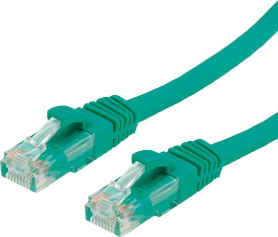 Value UTP Cat.6 (Class E) patchkabel, LS0H, groen, 3 m