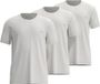 TOM TAILOR - Ohio - Heren Ondershirt met ronde hals - 3-pack - Wit
