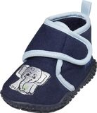 Playshoes Kinderschoen/Pantoffel Olifant Marineblauw