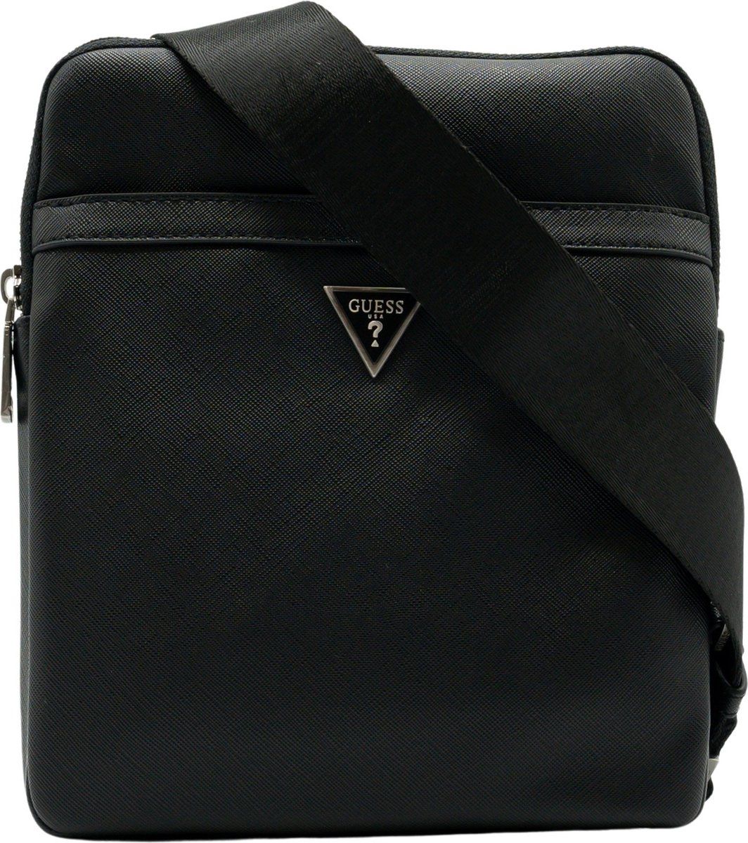 Guess Certosa Smart Xbody Heren Schoudertas - Zwart - 7621701037268