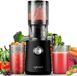 Safecourt Kitchen Sapcentrifuge - Slowjuicer pour Légumes & Fruits - XXL Ouverture de remplissage - Moteur puissant - Noir