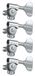 Grover 145C4 Titan Electric Bass Machine Heads 4-in-Line, Chrome basgitaar stemmechanieken