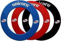 Unicorn PDC Dartboard Surround - Blue, Red, Black - Polyester