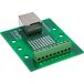 InLine 92505B kabel-connector RJ45 8P8C / Aansluitblok 9 klemmen Groen