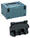 MAKITA Koffer MAKPAC 3 + Power Set DC18RD - 4 batterijen (839205-3)