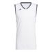 adidas heren Mens Pulse Speed Bball Jersey Shirt, white/team onix, XL