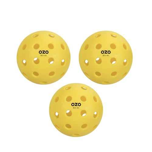 OZO Pickleball RO-40 - Set van 3 buitenballen