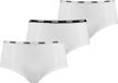 PUMA dames basic mini short 3-pack wit