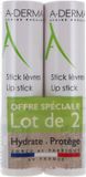 A-DERMA Lip Stick Set van 2 x 4 g
