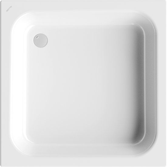 Bette Plaatstalen Douchebak - Vierkant - 90x90cm - Wit