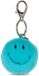 Bon Ton Toys Smiley Sleutelhanger Fuzzy Teal ECO 5,5cm