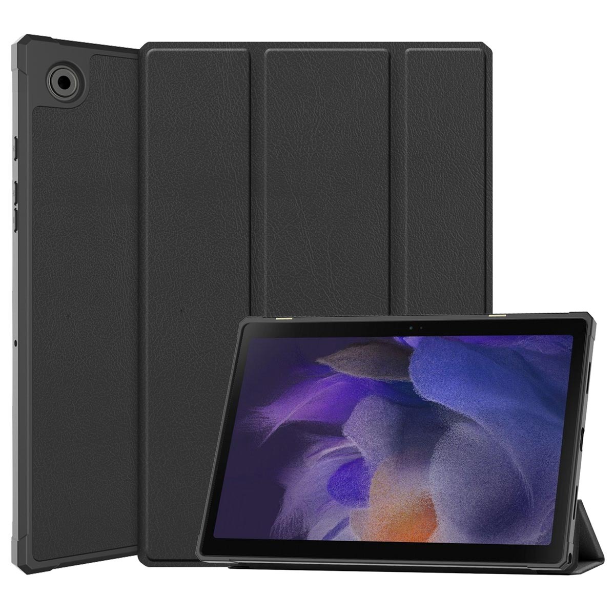 imoshion Trifold Bookcase Samsung Galaxy Tab A8 (2021) tablethoes - Zwart