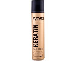 Syoss SYOSS_Keratin Hairspray lakier do w³osów w sprayu Extra Strong 300ml