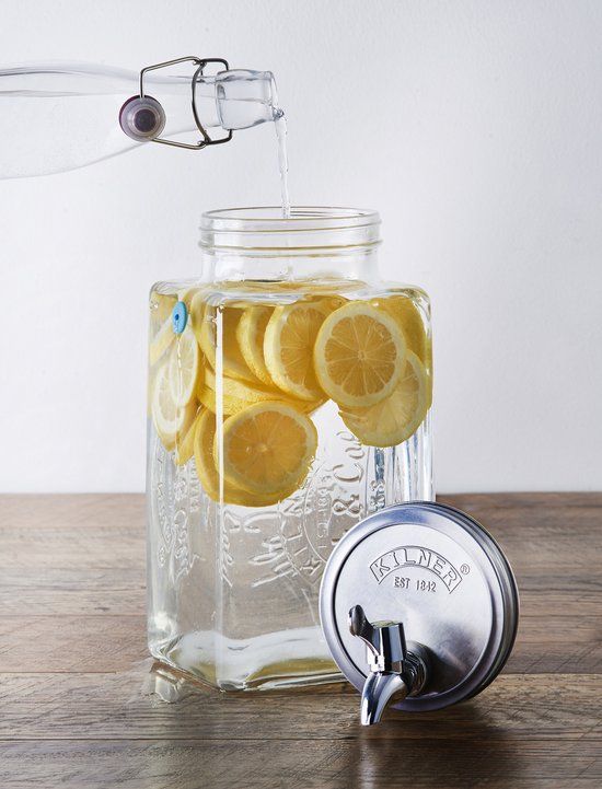 Kilner Drankdispenser - Voor Koelkast - 3L - Transparant