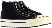 Victoria Hoge sneakers met veters Zwart