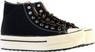 Victoria Hoge sneakers met veters Zwart