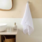 NOUS Living handdoek wafel (wit) (100x50 cm)