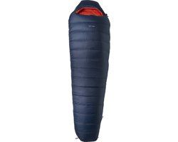 Lowland Outdoor Kibo -5 Donzen mummy slaapzak - Navy Blauw / Oranje
