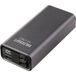 VOLTCRAFT VC-C902 Powerbank 10000 mAh USB PD 3.0 Li-ion Grijs (mat) Statusweergave