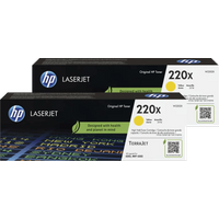 HP 220X LaserJet Toner Geel (2 stuks)
