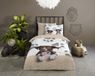 Pure dekbedovertrek hondje - 1 persoons 140x200/220 cm - Multi - Microvezel