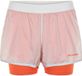 Newline BLACK 2-LAY SHORTS Vrouwen NIMBUS CLOUD Polyester Hardlopen