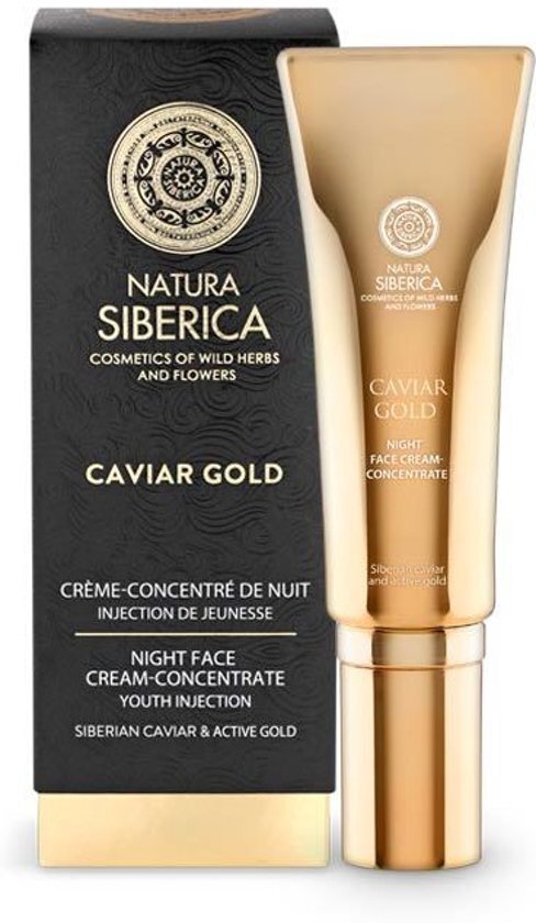 Natura Siberica Caviar Gold Night cream-concentrate Youth injection 30 ml