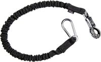 HKM Elastisch Halster Touw Zwart 90 cm