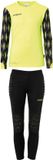 Uhlsport Reaction Goalkeeper Set Junior - Geel/Zwart - Maat 116